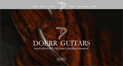 Desktop Screenshot of doerrguitars.com